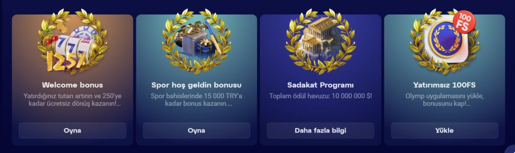 Hoş Geldin Paketi ve Düzenli Bonuslar